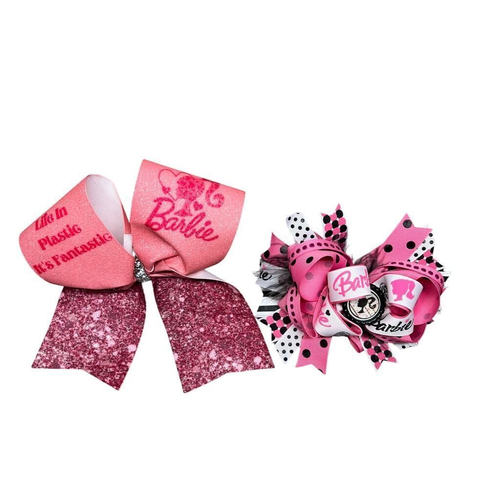 Barbie Hair Accessories 1 Hair Tie and 1 Hair Barrette